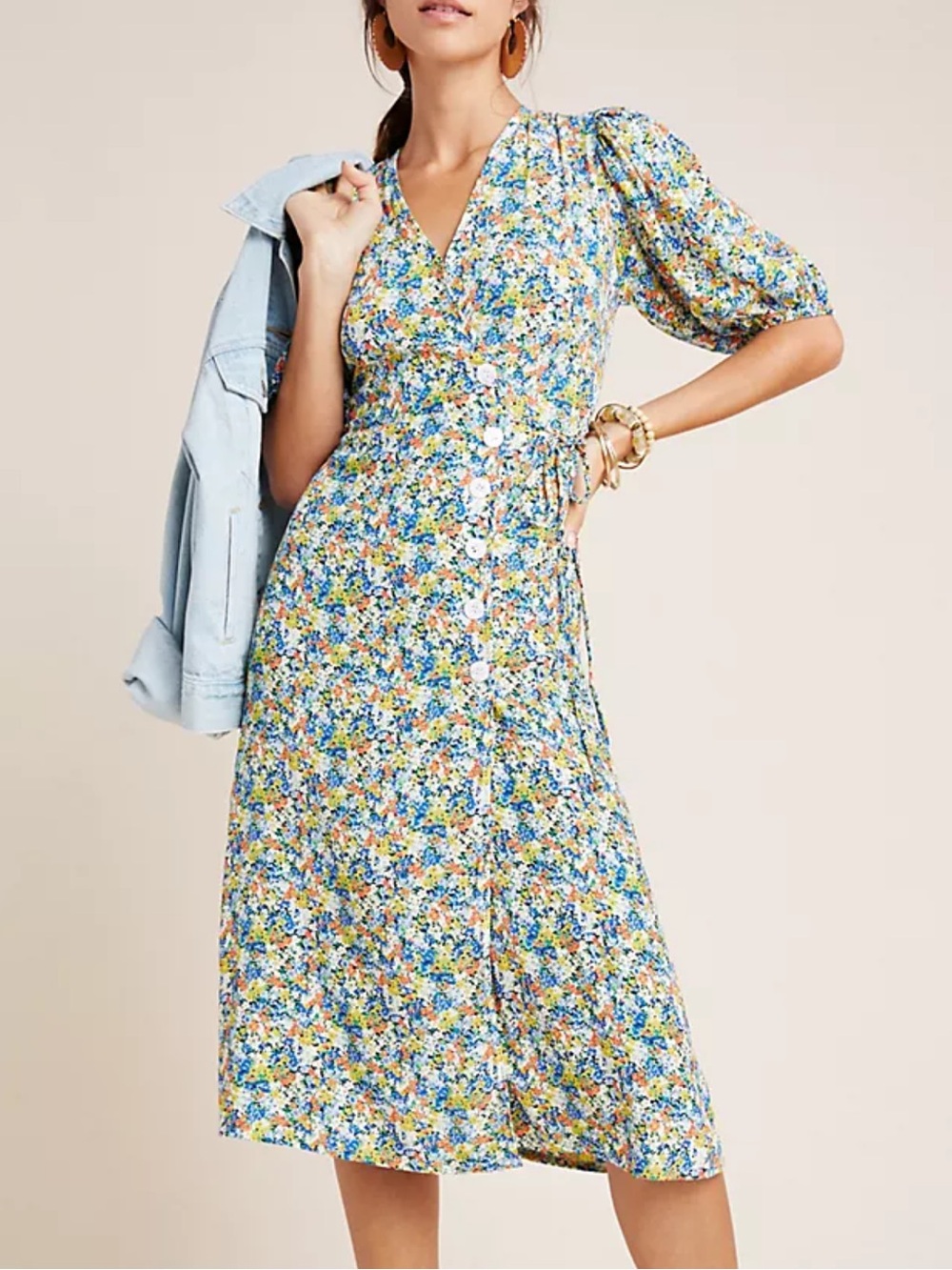 Faithfull the Brand Marta Midi Dress